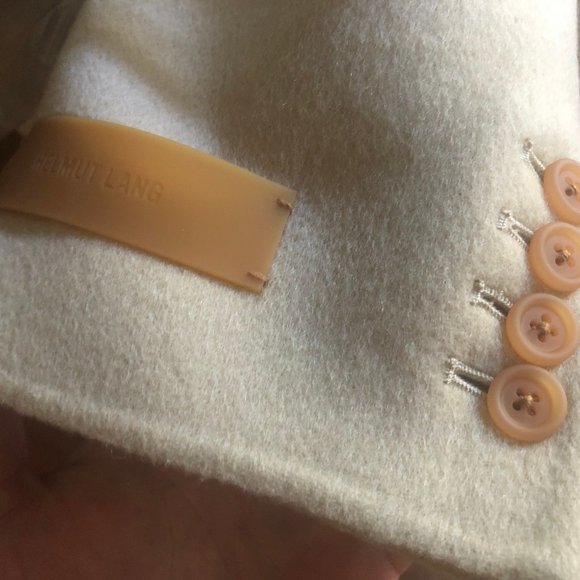 Double Lapel Cashmere Coat - HELMUT LANG - Picture 5 of 12